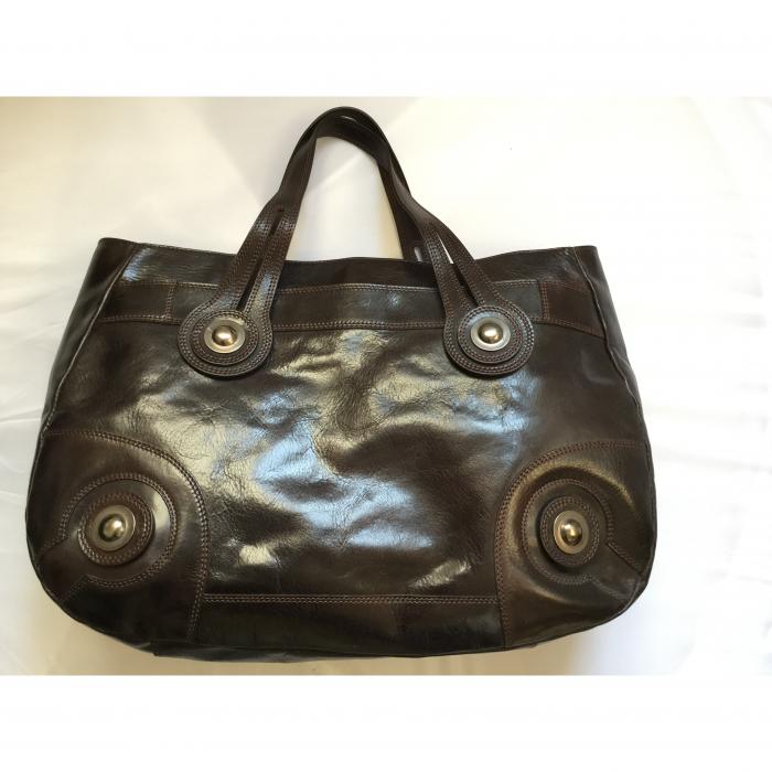 marni brown leather bag