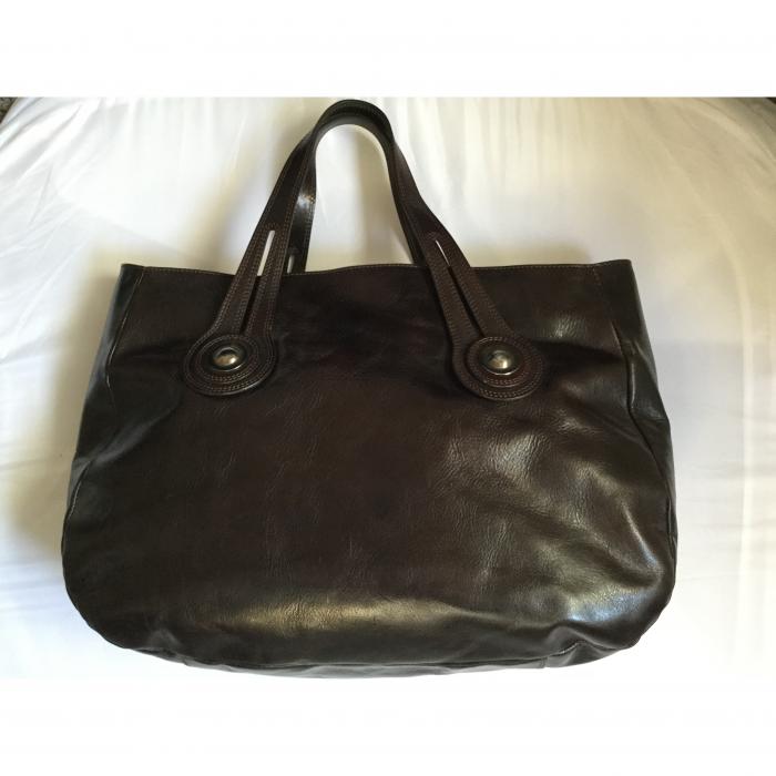 marni brown leather bag